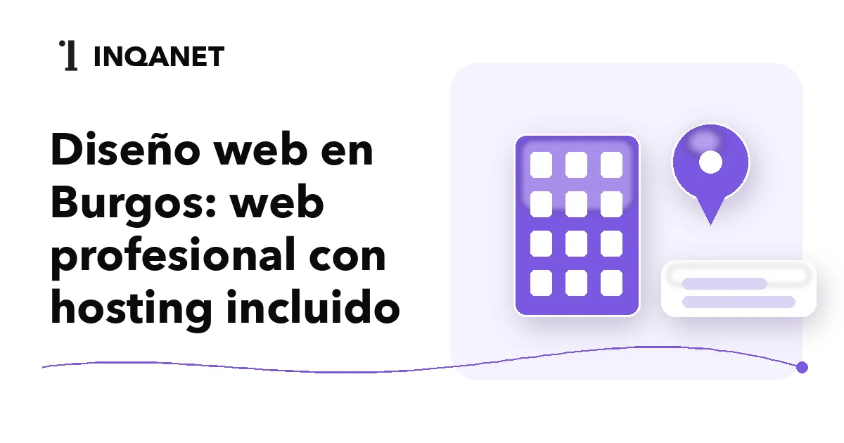 Diseño web en Burgos: web profesional con hosting incluido
