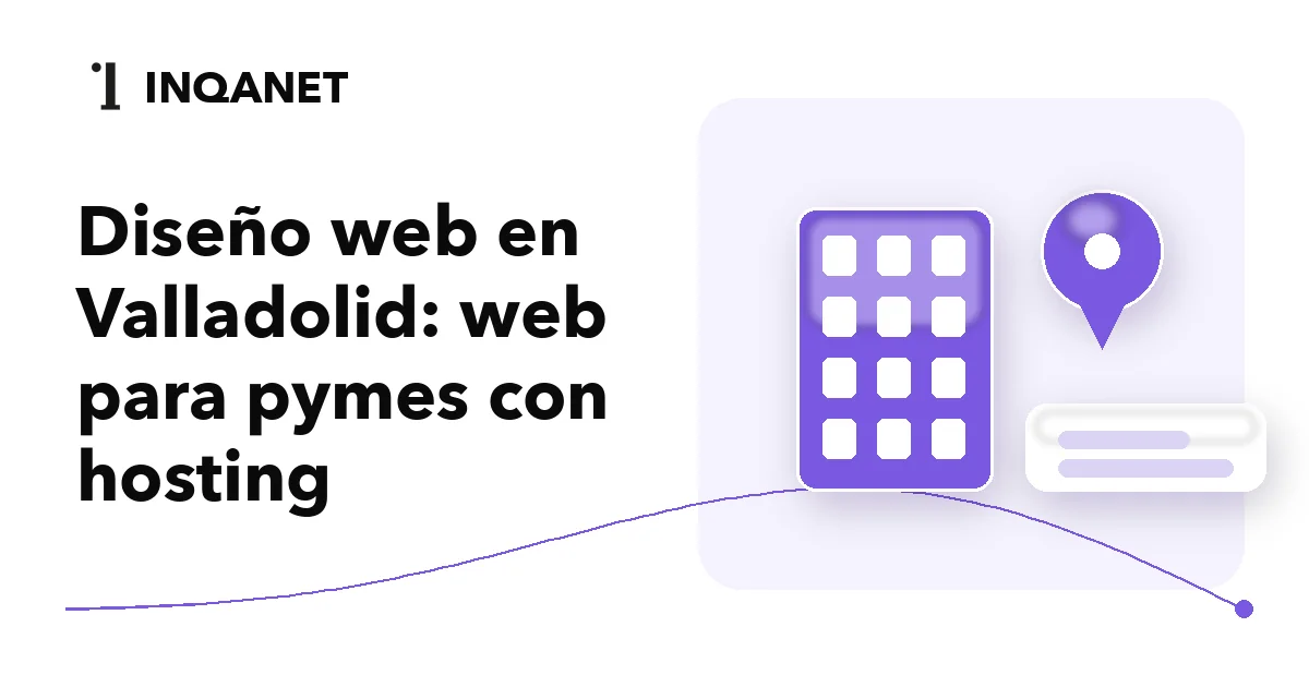 Diseño web en Valladolid: web para pymes con hosting